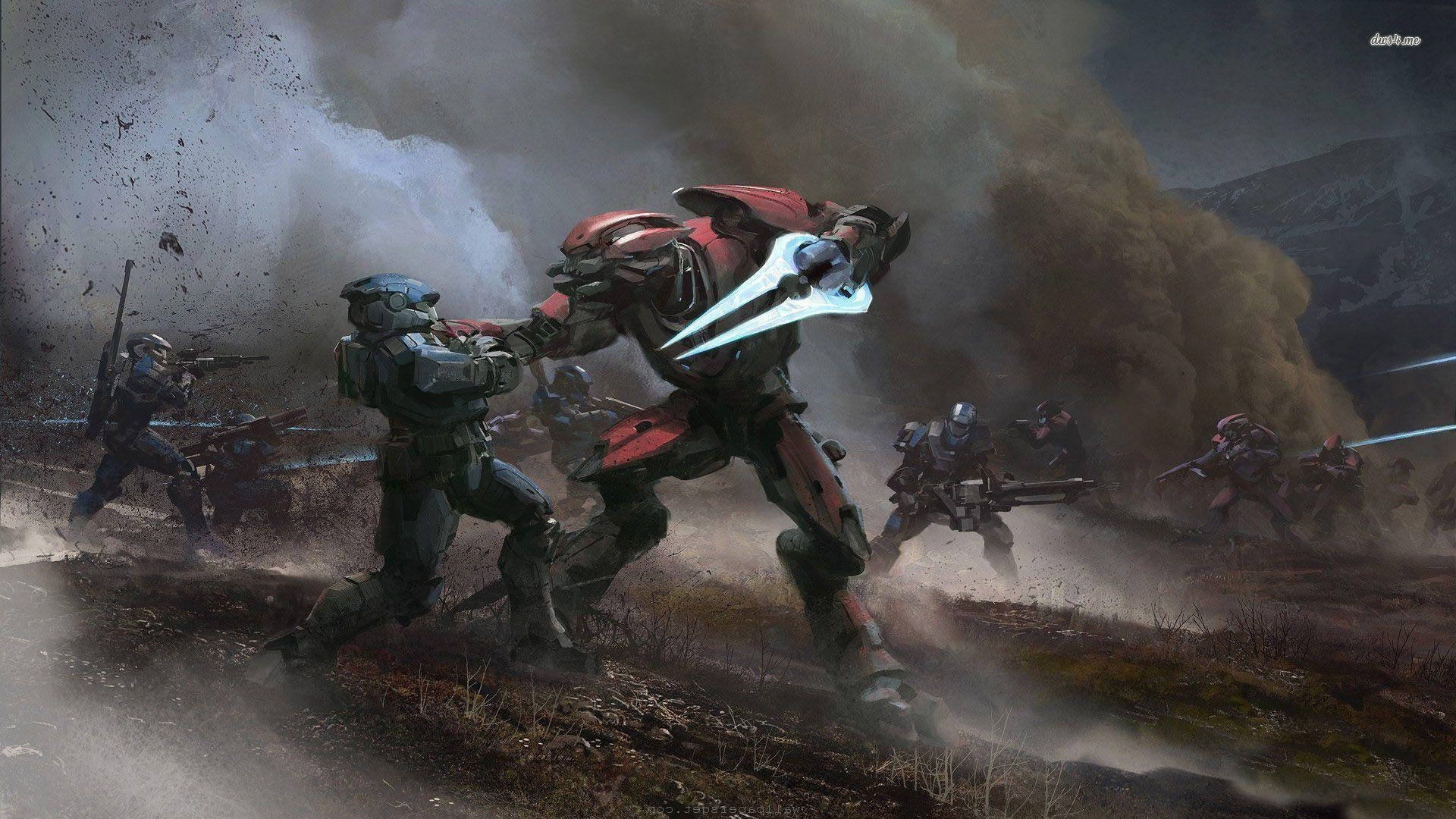 Image  Embrace Your Fate in 'Halo Reach' Wallpaper