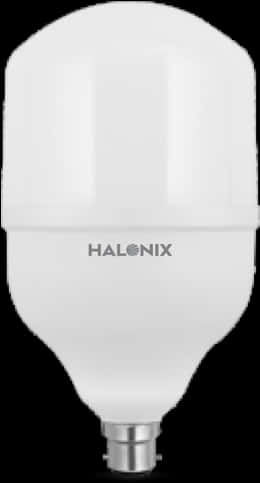 Halogenix L E D Bulb White Background PNG