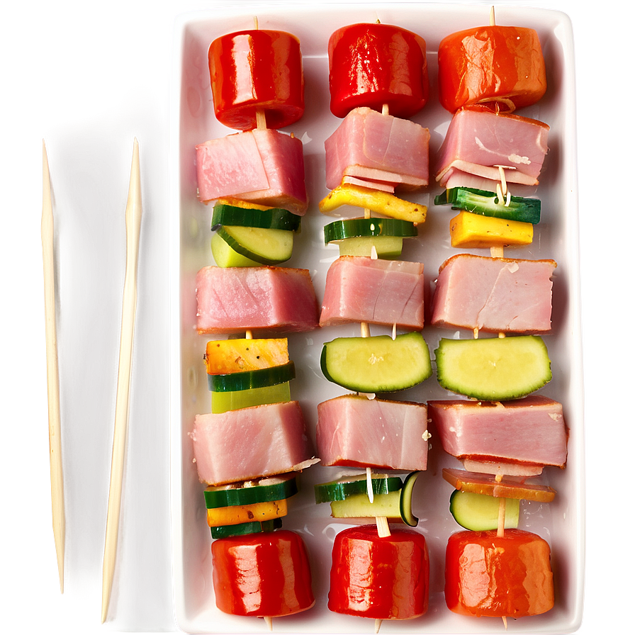 Ham Skewers Png Vij94 PNG