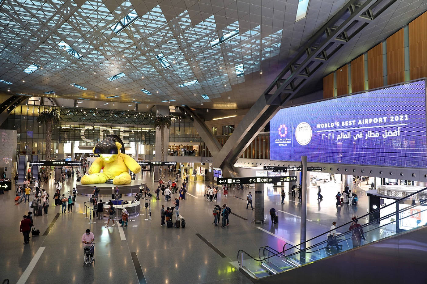 Hamad International Airport In Qatar