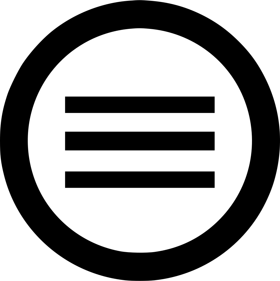 Hamburger Icon Symbol PNG