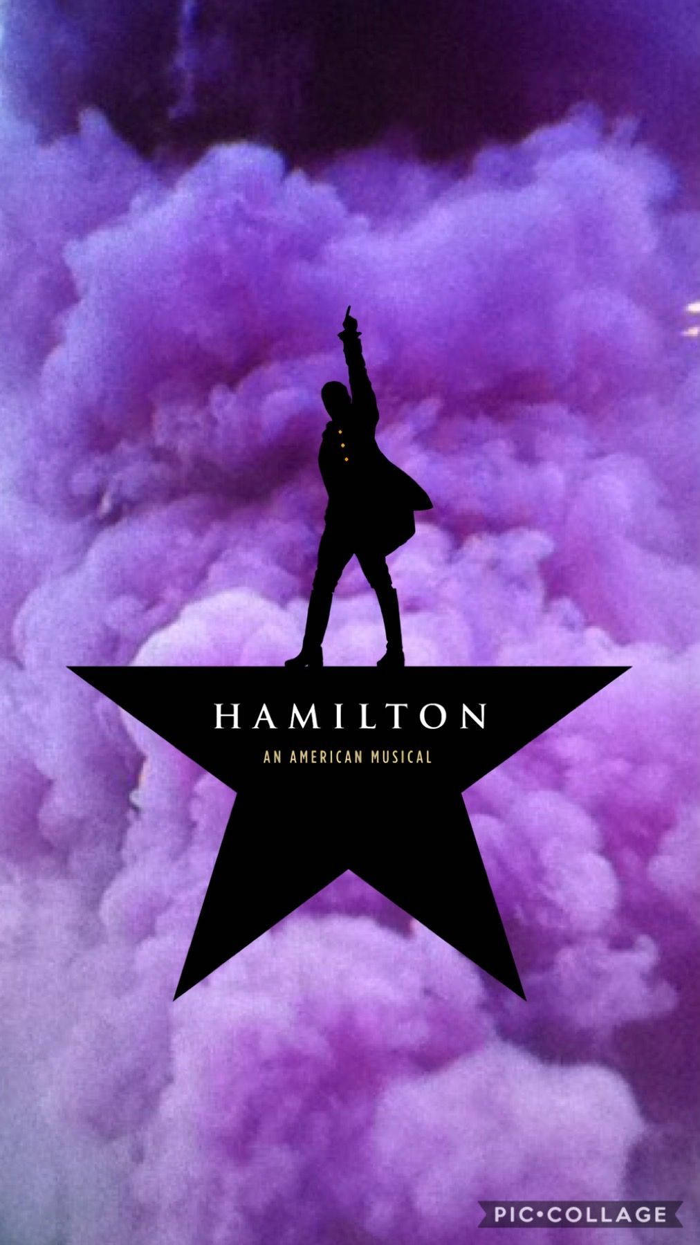 Hamilton Purple Clouds Poster