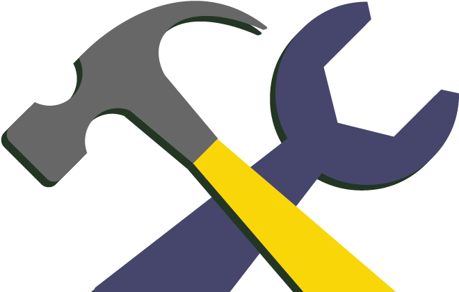 Hammerand Wrench Icon PNG