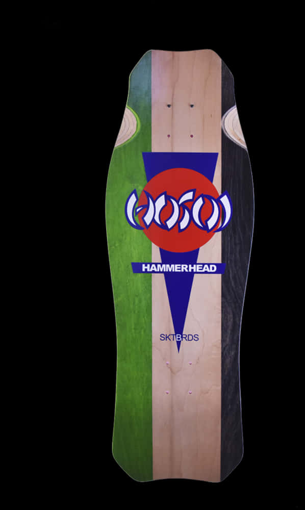 Hammerhead Skateboard Deck Graphic PNG