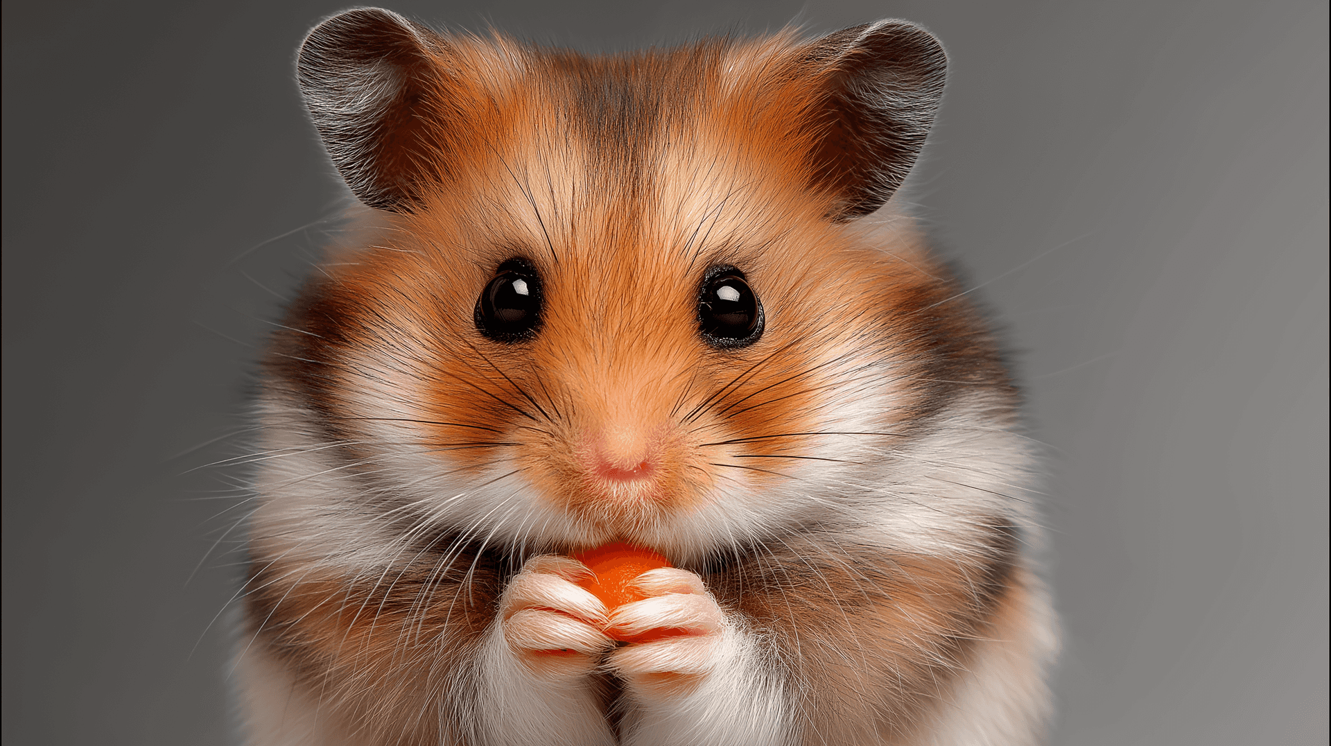 Hamster Eating Carrot Wallpaper