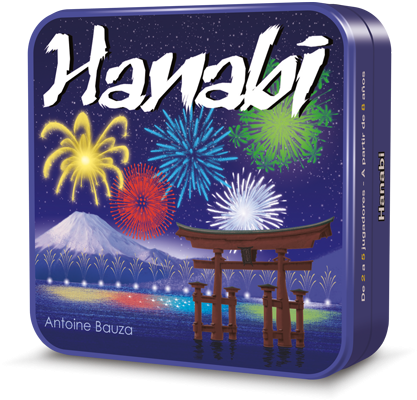 Hanabi Board Game Cover Art PNG