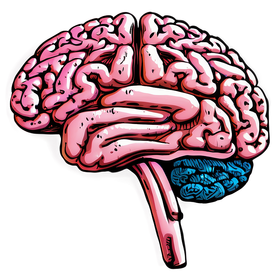 Hand-drawn Brain Sketch Png 58 PNG
