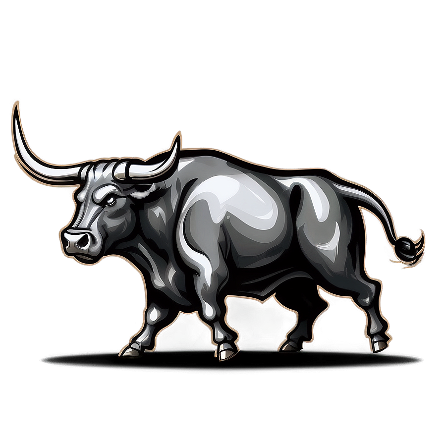 Hand Drawn Bull Sketch Png 53 PNG