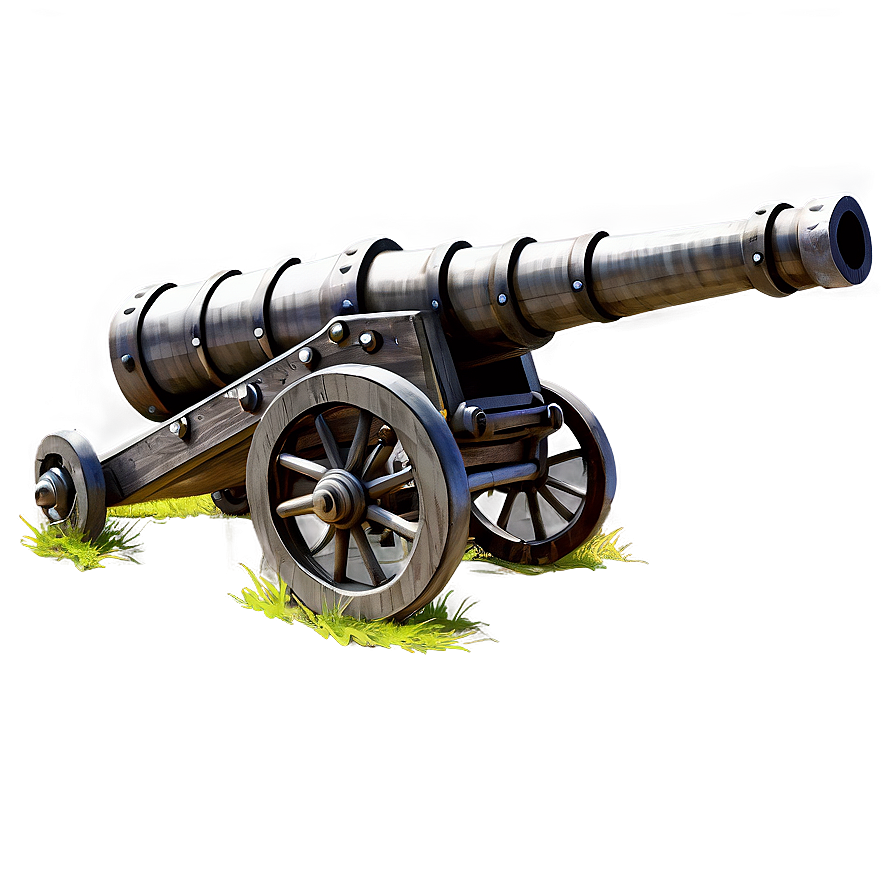 Hand-drawn Cannon Png Nns PNG