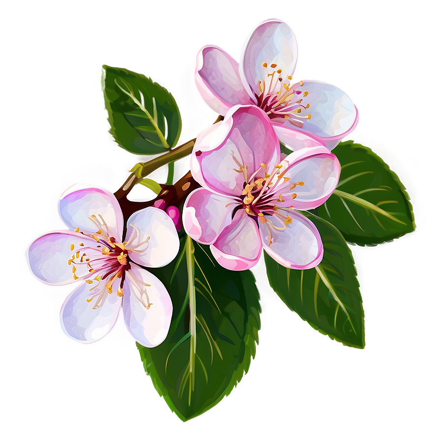 Hand Drawn Cherry Blossom Sketch Png 44 PNG