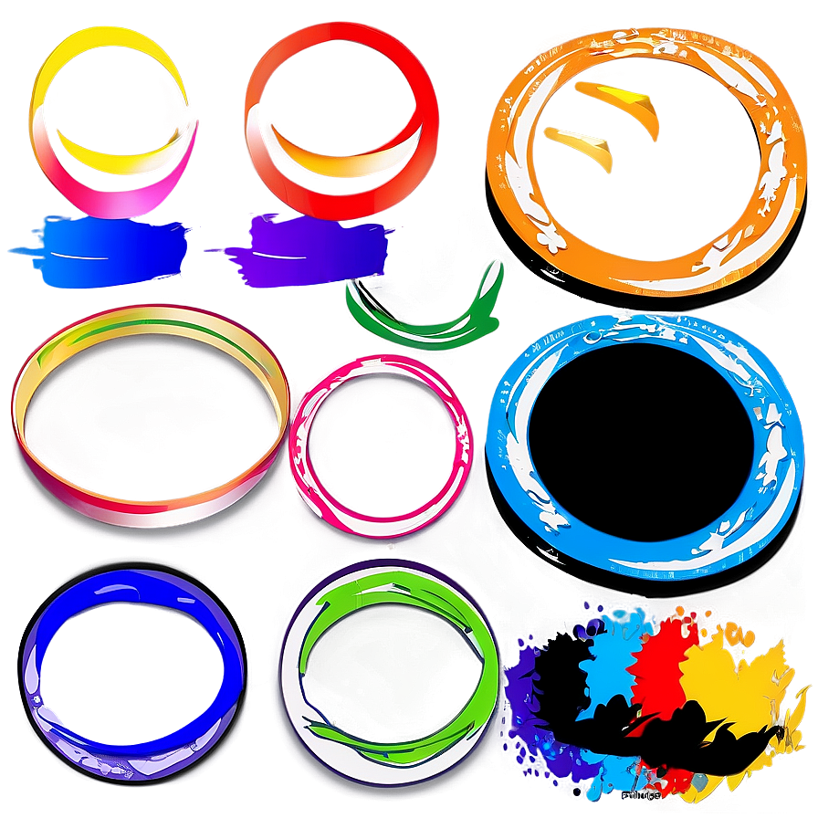 Hand Drawn Circle Vector Png 06262024 PNG