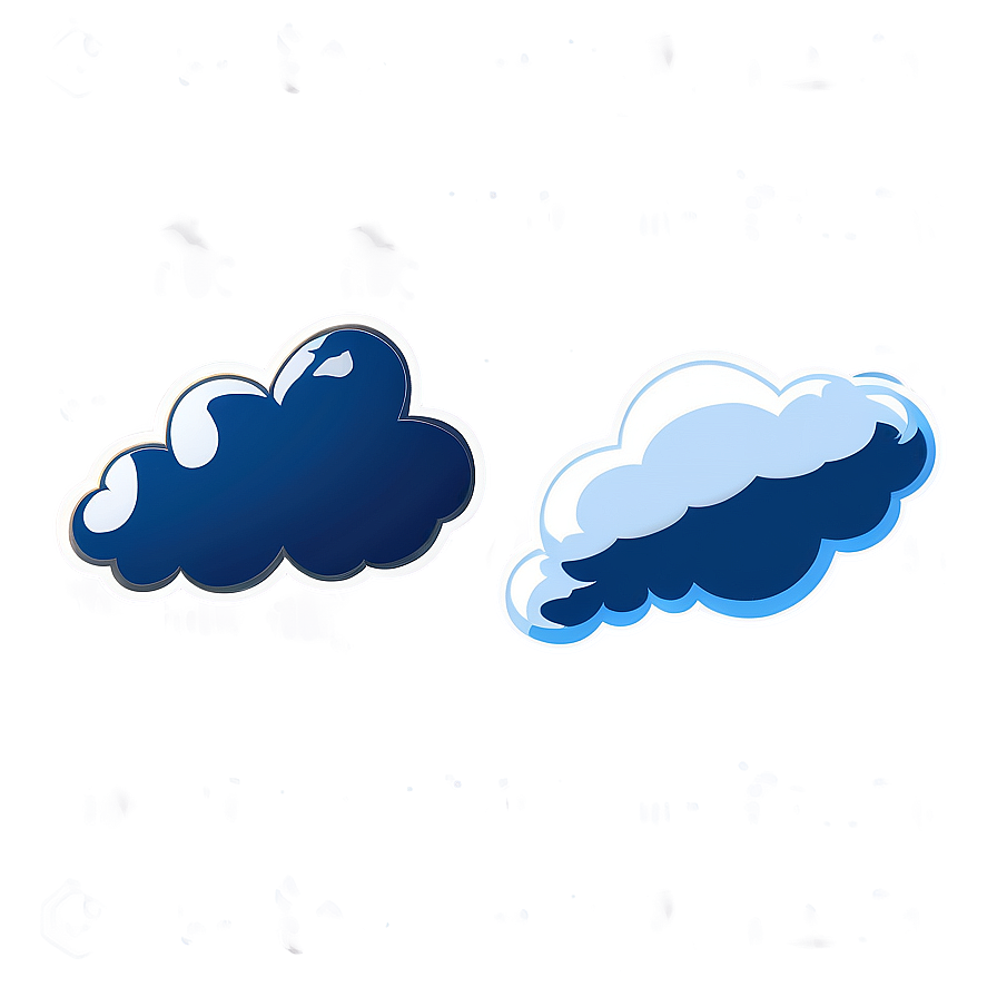 Hand Drawn Clouds Png Dof PNG