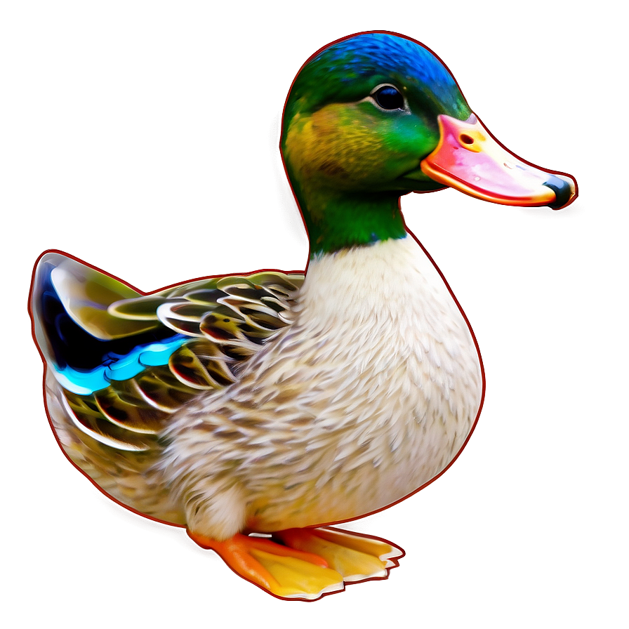 Hand Drawn Duck Sketch Png 46 PNG