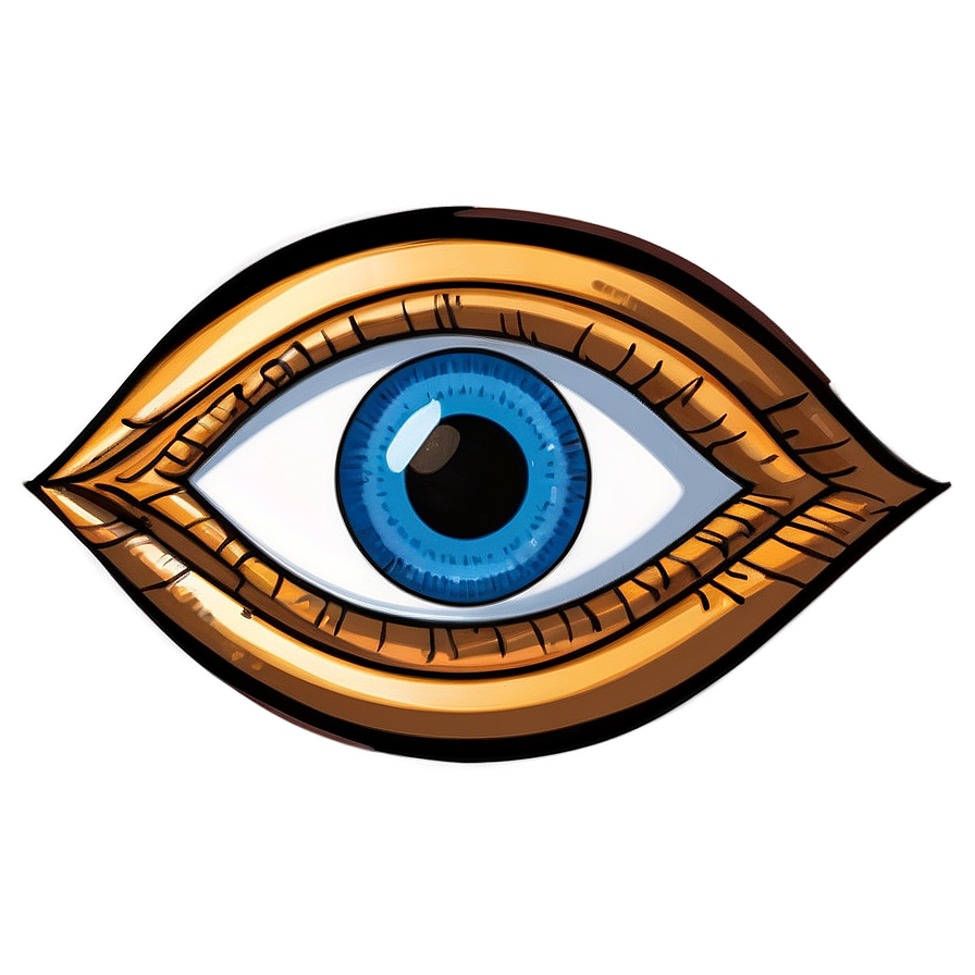 Hand-drawn Evil Eye Png Ftw42 PNG