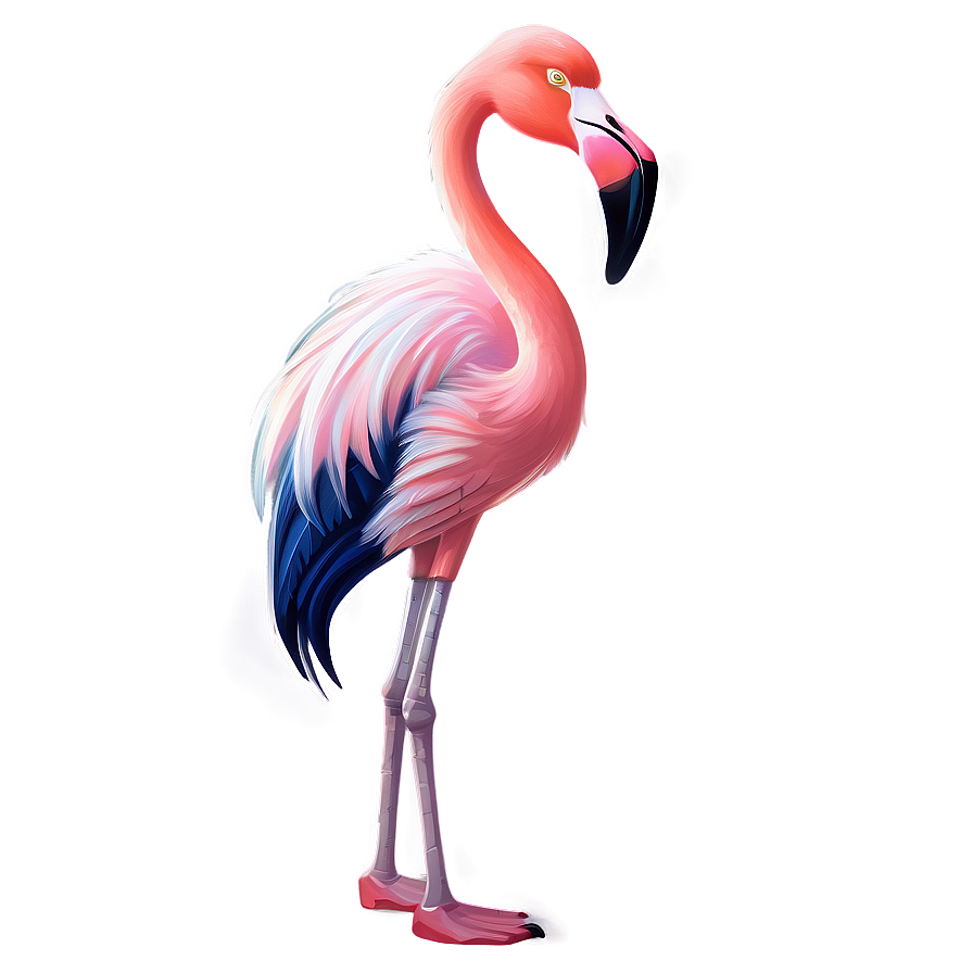 Download Hand Drawn Flamingo Sketch Png Gnp | Wallpapers.com