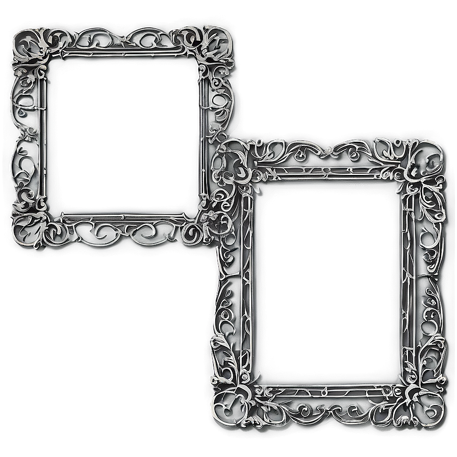 Hand Drawn Frame Design Png Hhc PNG