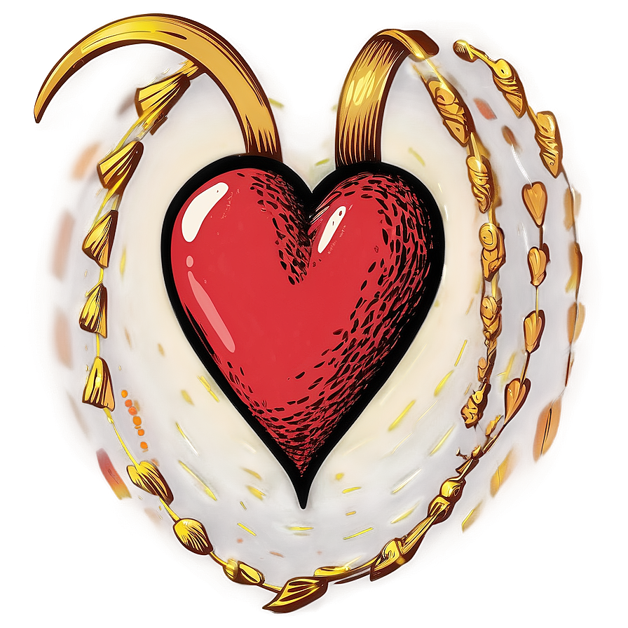 Hand-drawn Heart Clipart Png Vqx5 PNG