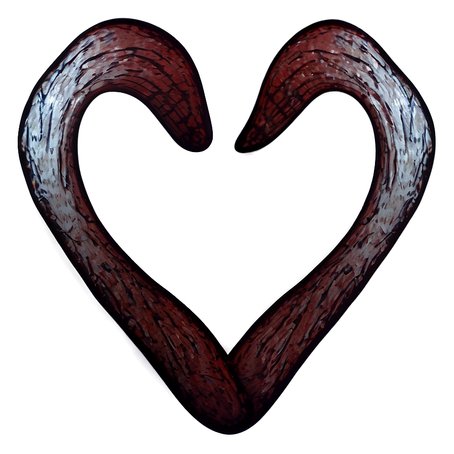 Hand Drawn Heart Outline Png 57 PNG