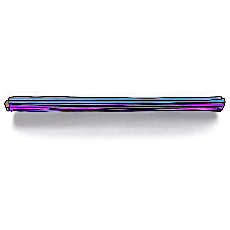 Hand-drawn Horizontal Line Sketch Png 31 PNG