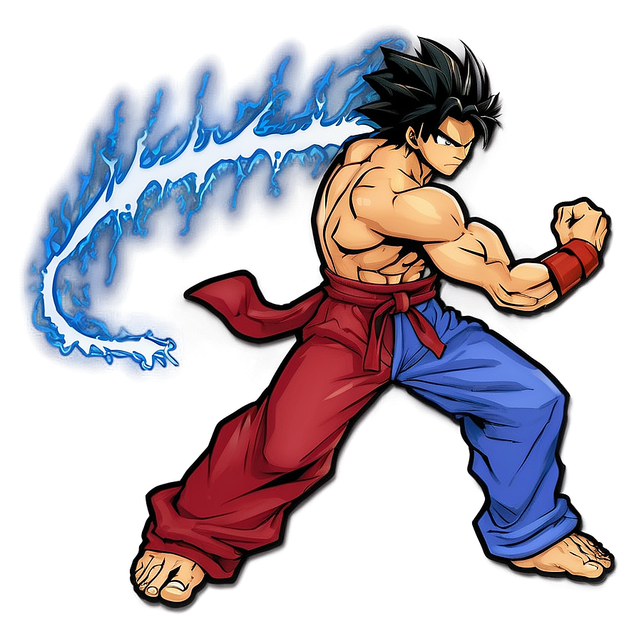 Hand-drawn Mugen Artwork Png Grc PNG