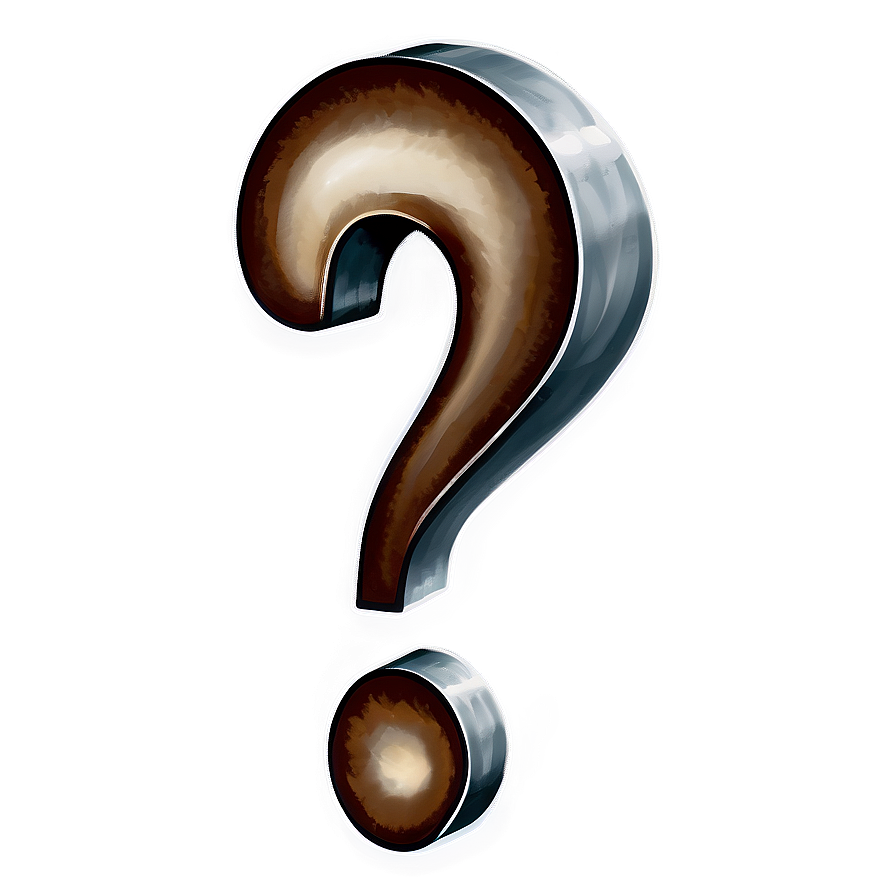 Hand Drawn Question Mark Png Qaj PNG