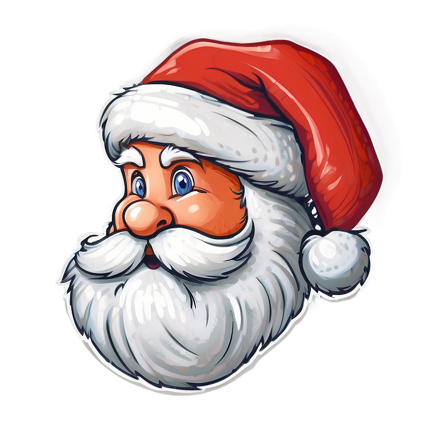 Hand-drawn Santa Hat Sketch Png 58 PNG