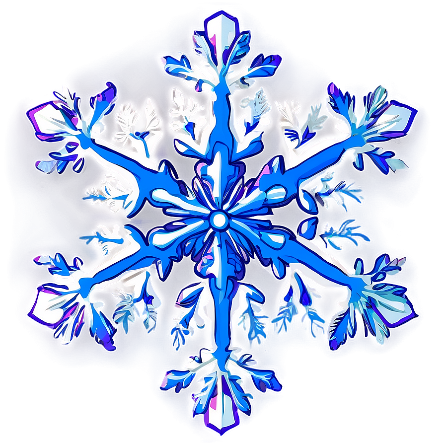 Hand-drawn Snowflake Artwork Png Brn63 PNG