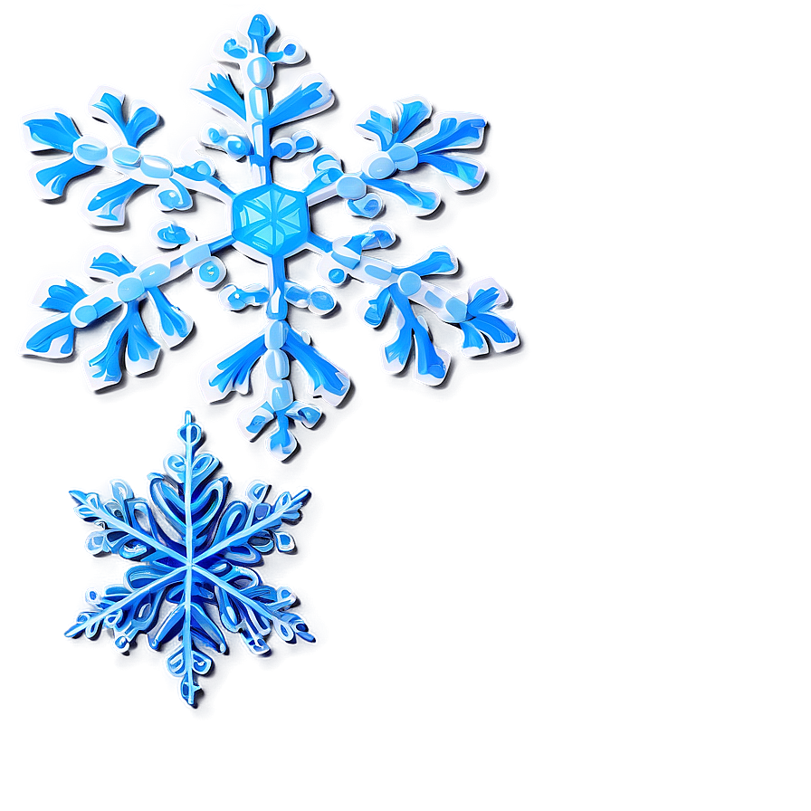 Hand-drawn Snowflake Artwork Png Ffh PNG