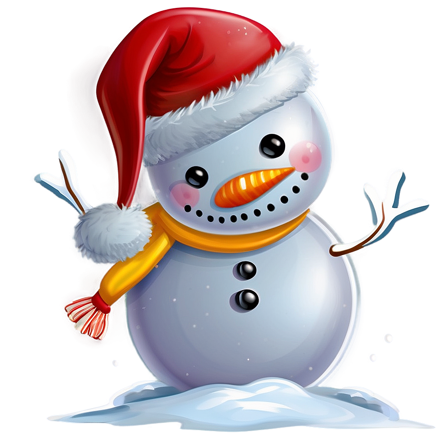 Hand Drawn Snowman Png Ovp PNG