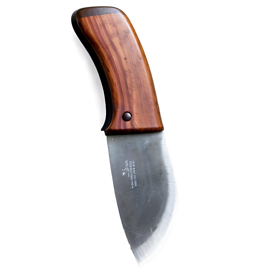 Hand Forged Butcher Knife Png Asl PNG