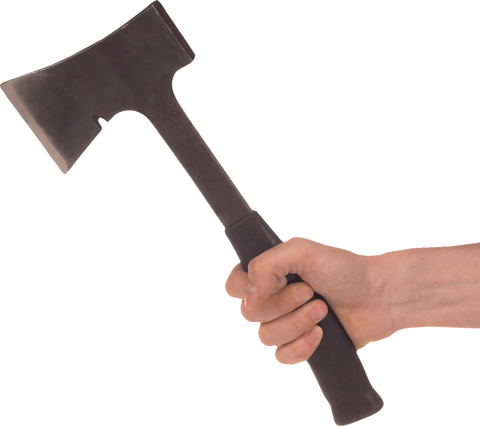 Hand Holding Axe Transparent Background PNG