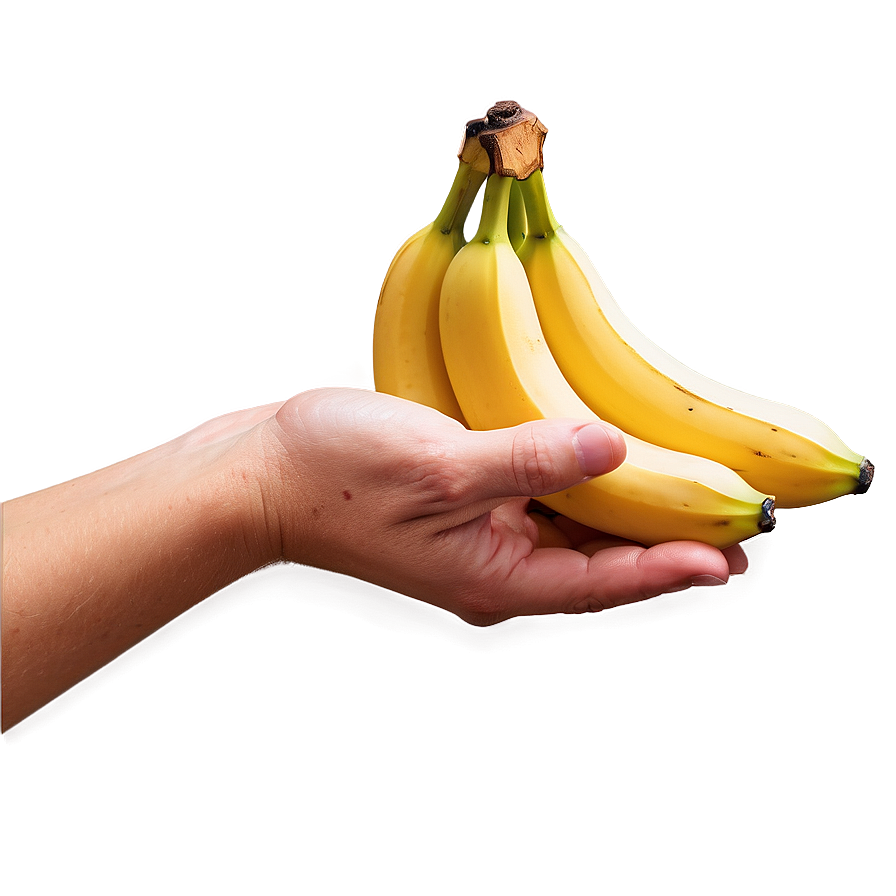 Download Hand Holding Banana Png 05042024 | Wallpapers.com