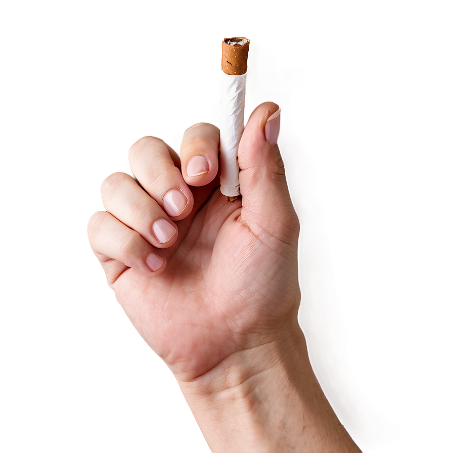 Download Hand Holding Cigarette Png 05232024 