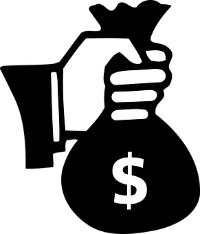 Hand Holding Dollar Sign Icon PNG