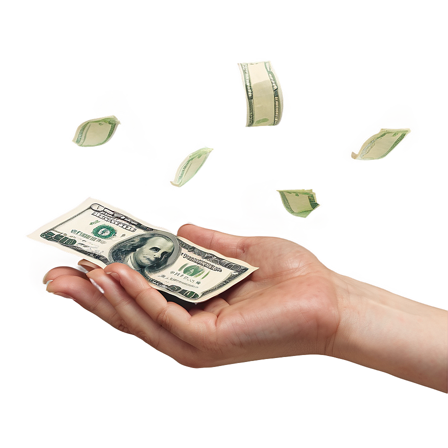 Hand Holding Money Png 04292024 PNG