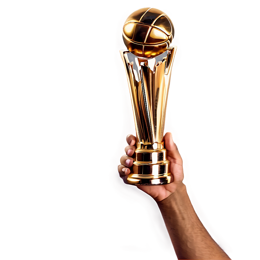 Hand Holding Nba Trophy Png 76 PNG