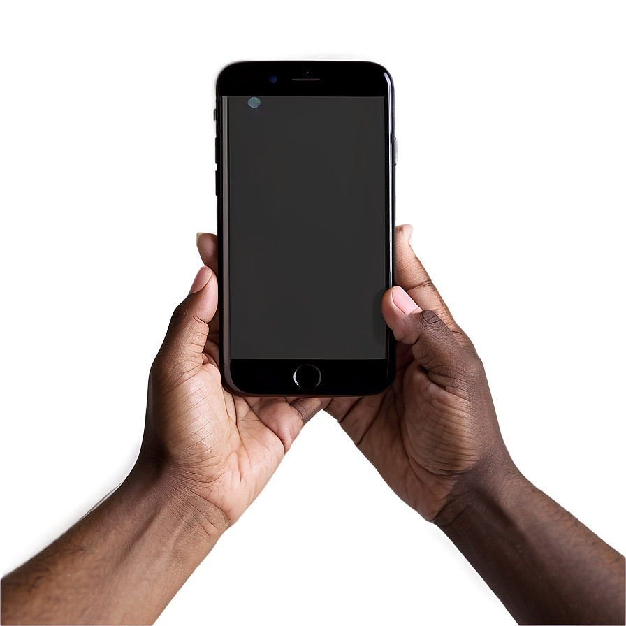 Hand Holding Phone Mockup Png Wxx PNG