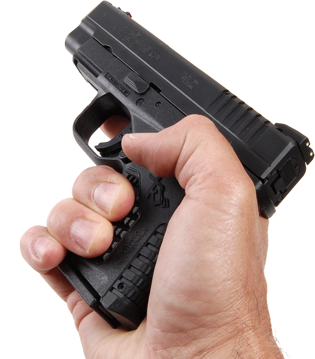 Hand Holding Pistol PNG