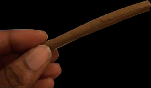 Hand Holding Rolled Blunt PNG