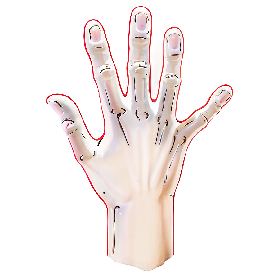 Hand Outline Png Ifk88 PNG