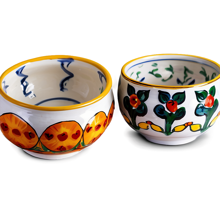 Hand-painted Ceramic Bowls Png 98 PNG