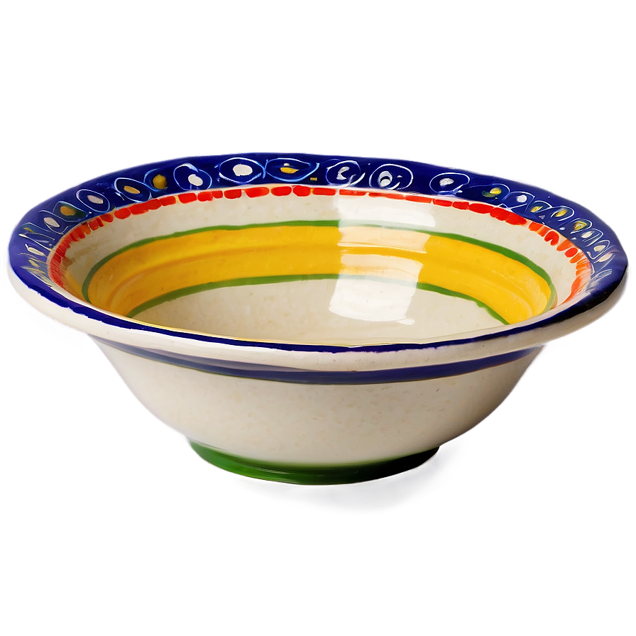 Hand-painted Ceramic Bowls Png Vmu16 PNG