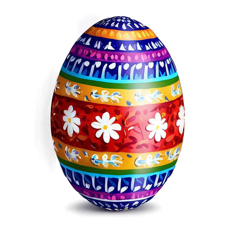 Download Hand Painted Easter Egg Png 05252024 | Wallpapers.com