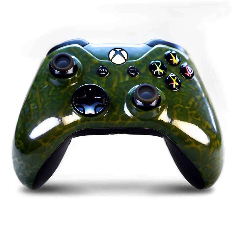 Hand Painted Xbox Controller Png Arp61 PNG
