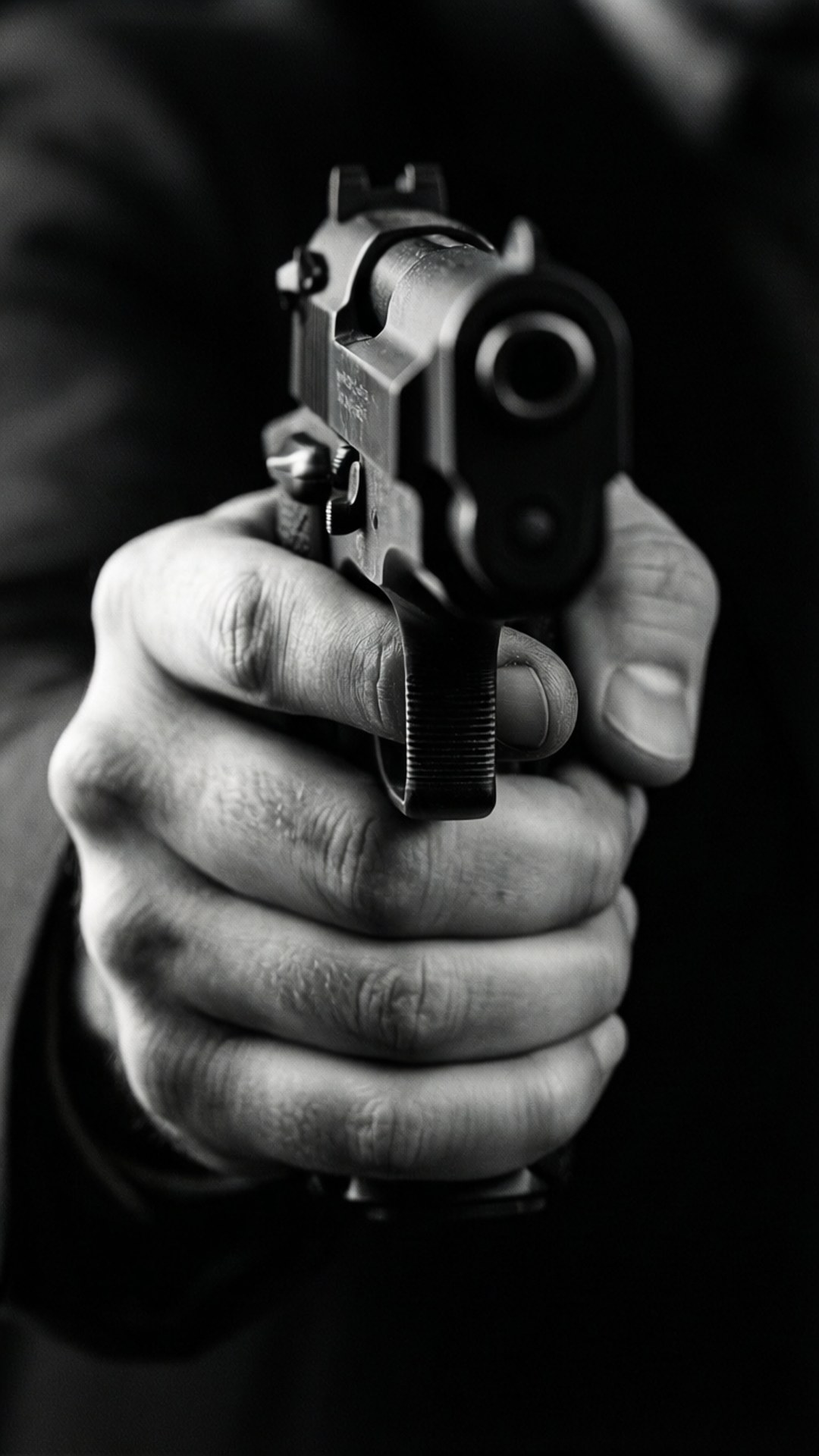 Hand Trigger Close-up Achtergronden