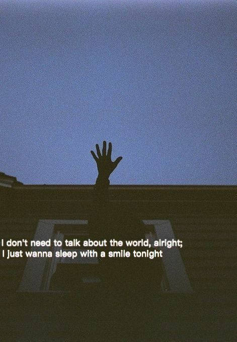 Hand Up Aesthetic Tumblr Quotes Wallpaper