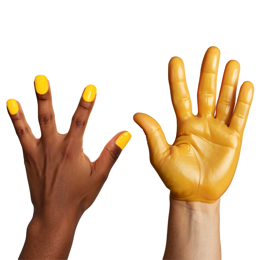 Download Hand With Fingers Splayed Emoji Png Tgs57 | Wallpapers.com