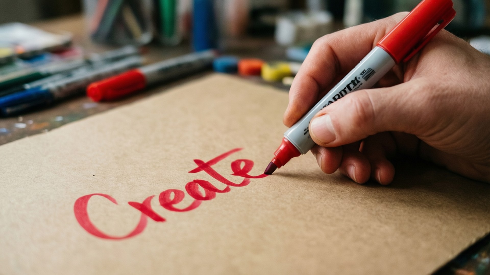 Écriture à la main avec Sharpie Fonds d'écran