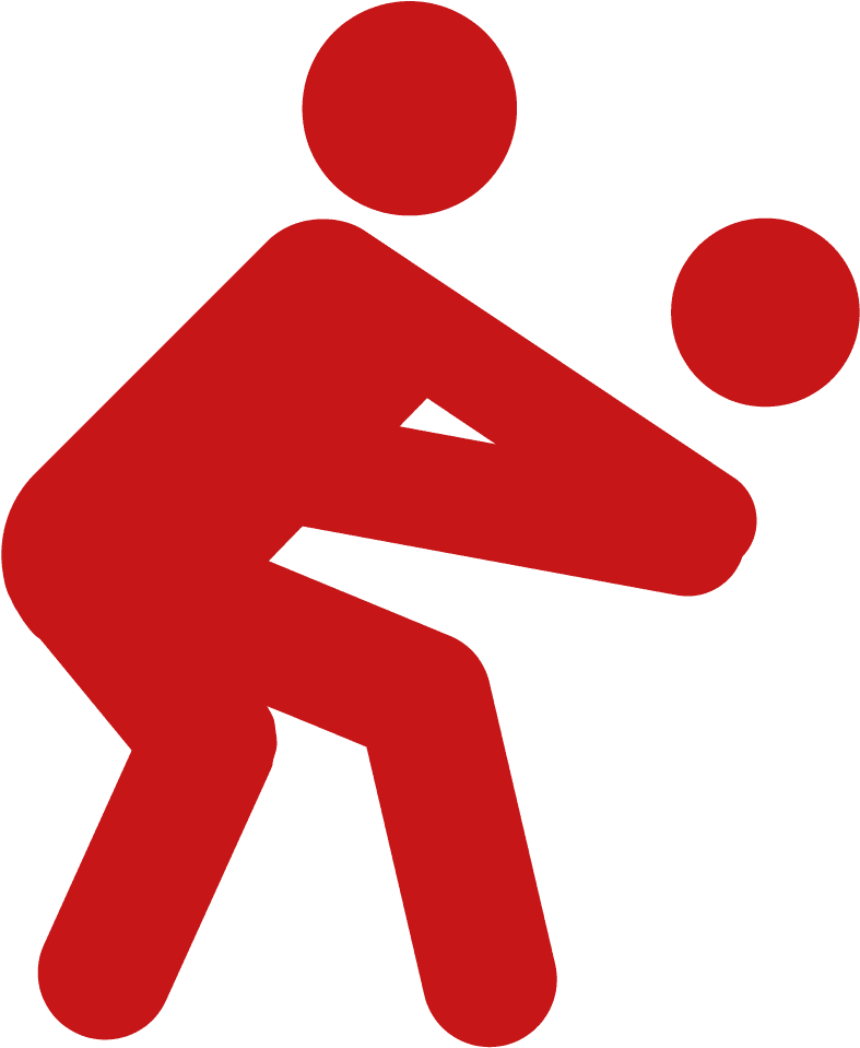 Handball Icon Red Player PNG