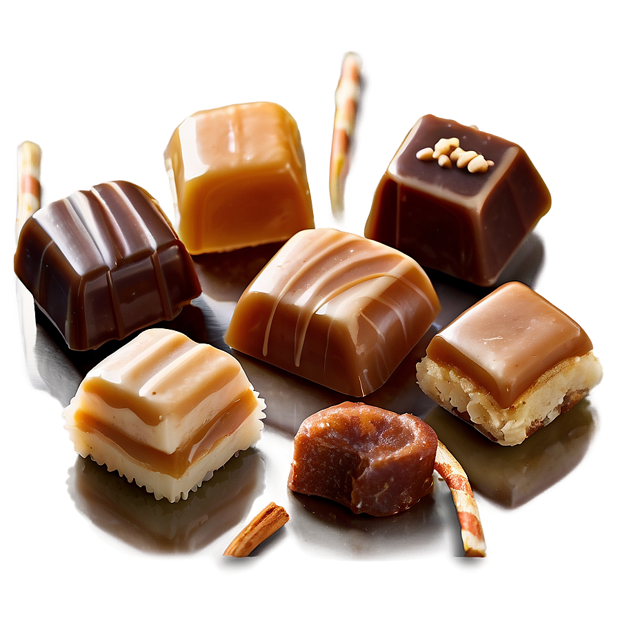 Handcrafted Caramels And Toffees Png 06262024 PNG